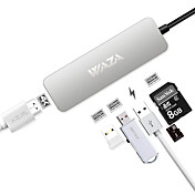 WAZA 5 USB-nav USB 3.1 C HDMI 2,0 USB 3.0...