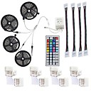 hesapli LED Şerit Işıklar-Led şerit ışık su ge&amp;ccedil;irmez değil 20 m rgb smd 5050 600 leds halat aydınlatma renk değiştirme tam kiti ile 44-keys ir uzaktan kumanda ev mutfak i&amp;ccedil; dekorasyon i&amp;ccedil;in led aydınlatma şeritleri