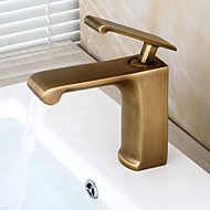 Art Deco Retro Bathroom Sink Faucets Search Lightinthebox Bathroom Sink Faucet Pre Rinse Waterfall Widespread Antique Copper Centerset Single Handle One Hole