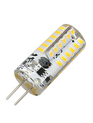 preiswerte -1pc 2 W 100-200 lm G4 LED Mais-Birnen T 48 LED-Perlen SMD 3014 Warmes Weiß 12 V / RoHs