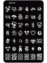 お買い得  -かわいい ネイルアート マニキュアペディキュア メタル 花型 / 抽象画 / クラシック 日常 / カトゥーン / パンク