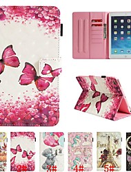 Designer Ipad Cases With Stand Lightinthebox Case For Le Ipad 2018 4 3 2 Card Holder With Stand Flip Full Body Cases Animal Cartoon Flower Hard Pu Leather Air
