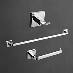 Bathroom Accessory Set High Quality Contemporary Brass 3pcs - Hotel bath tower bar Robe Hook Toilet Paper Holders Bathroom Accessory Set High Quality Contemporary Brass 3pcs - Hotel bath tower bar Robe Hook Toilet Paper Holders