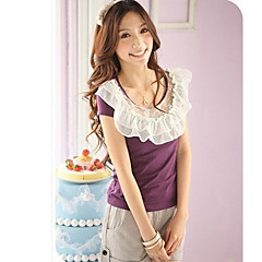Women's Cute T-shirt - Patchwork Women's Cute T-shirt - Patchwork