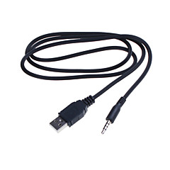 3.5mm Male to Male USB Car AUX Audio Cable (100cm) 3.5mm Male to Male USB Car AUX Audio Cable (100cm)