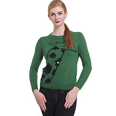 Women's Cute Pullover - Animal, Print Women's Cute Pullover - Animal, Print
