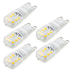 YWXLIGHT® 5 szt. 4 W 300-400 lm G9 Żarówki LED bi-pin T 14 Koraliki LED SMD 2835 Przygaszanie / Dekoracyjna Ciepła biel / Zimna biel / Naturalna biel 220-240 V / 110-130 V / ROHS YWXLIGHT® 5 szt. 4 W 300-400 lm G9 Żarówki LED bi-pin T 14 Koraliki LED SMD 2835 Przygaszanie / Dekoracyjna Ciepła biel / Zimna biel / Naturalna biel 220-240 V / 110-130 V / ROHS