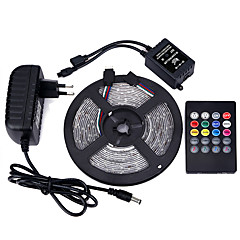 Light Sets 300 LEDs RGB Remote Control / RC Cuttable Dimmable Waterproof Color-Changing Self-adhesive Suitable for Vehicles Linkable Light Sets 300 LEDs RGB Remote Control / RC Cuttable Dimmable Waterproof Color-Changing Self-adhesive Suitable for Vehicles Linkable