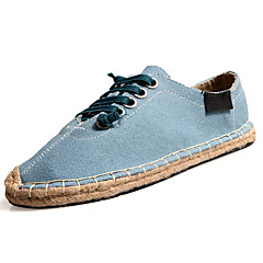 Męskie Buty Tiul Wiosna Jesień Comfort Tenisówki Spacery Szurowane na Na wolnym powietrzu White Black Niebieski Męskie Buty Tiul Wiosna Jesień Comfort Tenisówki Spacery Szurowane na Na wolnym powietrzu White Black Niebieski