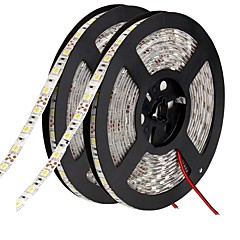 10 m Fleksible LED-lysstriber 600 lysdioder 5050 SMD Varm hvid / Hvid / Rød Chippable / Koblingsbar / Passer til Køretøjer 12 V / Selvklæbende / IP44 10 m Fleksible LED-lysstriber 600 lysdioder 5050 SMD Varm hvid / Hvid / Rød Chippable / Koblingsbar / Passer til Køretøjer 12 V / Selvklæbende / IP44