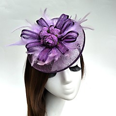Tüll / Soros / Nettó Fascinators / Kalap / Birdcage Veils val vel 1 Esküvő / Különleges alkalom Sisak Tüll / Soros / Nettó Fascinators / Kalap / Birdcage Veils val vel 1 Esküvő / Különleges alkalom Sisak