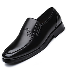 Per uomo Scarpe formali Microfibra Primavera / Estate Mocassini e Slip-Ons Nero / Serata e festa Per uomo Scarpe formali Microfibra Primavera / Estate Mocassini e Slip-Ons Nero / Serata e festa