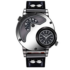 YNFRU Herrn Quartz Armbanduhr Chinesisch Großes Ziffernblatt Armbanduhren für den Alltag Leder Band Freizeit Einzigartige kreative Uhr YNFRU Herrn Quartz Armbanduhr Chinesisch Großes Ziffernblatt Armbanduhren für den Alltag Leder Band Freizeit Einzigartige kreative Uhr