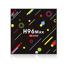 H96 Max 4G+64G TV Box Android 7.1 TV Box RK3328 Quad-Core 64bit Cortex-A53 4GB RAM 64GB ROM Octa Core H96 Max 4G+64G TV Box Android 7.1 TV Box RK3328 Quad-Core 64bit Cortex-A53 4GB RAM 64GB ROM Octa Core
