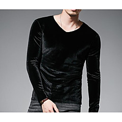 Herrn Solide T-shirt, Rundhalsausschnitt Herrn Solide T-shirt, Rundhalsausschnitt