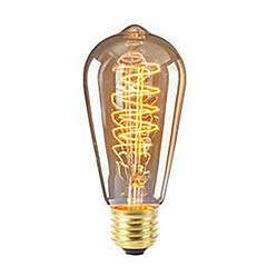 1pc 40 W 360 lm E26 / E27 ST64 Edison Bulb Perline LED SMD Oscurabile / Decorativo Bianco caldo 220-240 V 1pc 40 W 360 lm E26 / E27 ST64 Edison Bulb Perline LED SMD Oscurabile / Decorativo Bianco caldo 220-240 V