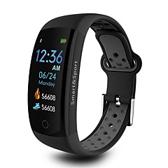 Indear Q6S Smart rannerengas Android iOS Bluetooth Urheilu Vedenkestävä Sykemittari Verenpaineen mittaus Kosketusnäyttö Ajastin Askelmittari Puhelumuistutus Activity Tracker Sleep Tracker Indear Q6S Smart rannerengas Android iOS Bluetooth Urheilu Vedenkestävä Sykemittari Verenpaineen mittaus Kosketusnäyttö Ajastin Askelmittari Puhelumuistutus Activity Tracker Sleep Tracker