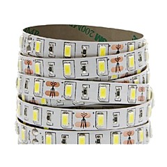 5m Bandes Lumineuses LED Flexibles 300 LED 5730 SMD Blanc Chaud / Blanc Froid / Rouge Auto-Adhésives 12 V 1pc 5m Bandes Lumineuses LED Flexibles 300 LED 5730 SMD Blanc Chaud / Blanc Froid / Rouge Auto-Adhésives 12 V 1pc