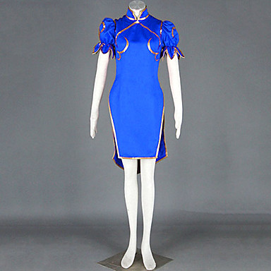 Inspired by Street Fighter Chun-Li Video Game Cosplay Costumes Cosplay ...