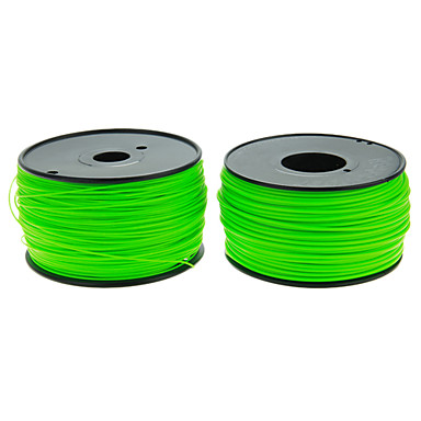 reprapper 3d printer sarf yeşil renk İsteğe bağlı tel Çapı ve