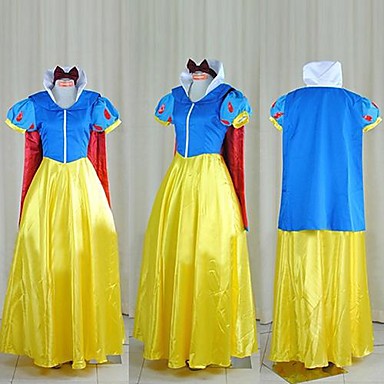 Snow White Princess Fairytale Cosplay Costume Party Costume Men's Women ...