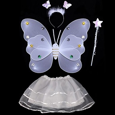 piękny motyl skrzydła wróżki 4 sztuki dla dzieci halloween / ubrania ...