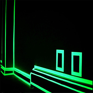 Zöld fluoreszcencia matrica éjszaka világÃtó szalag csÃk matrica ...