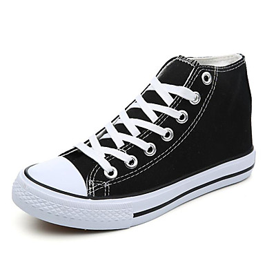 Men's Shoes Canvas Spring / Fall Light Soles Sneakers Black / Red / Blue Men's Shoes Canvas Spring / Fall Light Soles Sneakers Black / Red / Blue