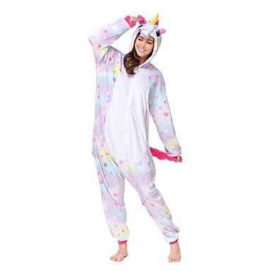 Adulte Pyjamas Kigurumi Unicorn Combinaison de Pyjamas 