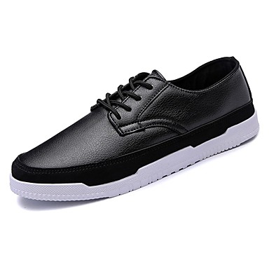 Men's Shoes Rubber Spring / Fall Comfort Sneakers Black / Brown / Blue Men's Shoes Rubber Spring / Fall Comfort Sneakers Black / Brown / Blue