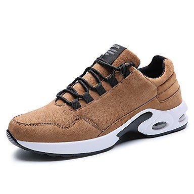 Shoes PU Spring Fall Comfort Athletic Shoes for Athletic Casual Black Gray Dark Brown Shoes PU Spring Fall Comfort Athletic Shoes for Athletic Casual Black Gray Dark Brown