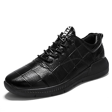 Men's Shoes Nappa Leather / Cowhide / PU(Polyurethane) Spring Comfort / Light Soles Athletic Shoes Running Shoes / Hiking Shoes / Cycling Shoes Black / Blue / Walking Shoes Men's Shoes Nappa Leather / Cowhide / PU(Polyurethane) Spring Comfort / Light Soles Athletic Shoes Running Shoes / Hiking Shoes / Cycling Shoes Black / Blue / Walking Shoes