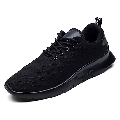 Men's Shoes Rubber Summer Comfort Sneakers Black / Gray / Red Men's Shoes Rubber Summer Comfort Sneakers Black / Gray / Red