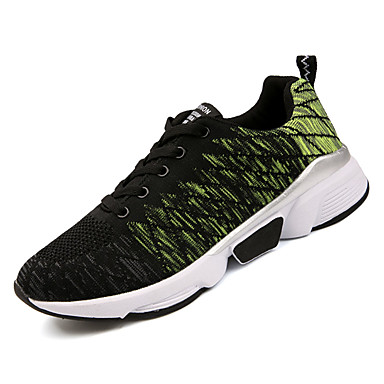 Men's Shoes Mesh Spring Comfort Athletic Shoes Running Shoes Black / White / Black / Red / Black / Green Men's Shoes Mesh Spring Comfort Athletic Shoes Running Shoes Black / White / Black / Red / Black / Green