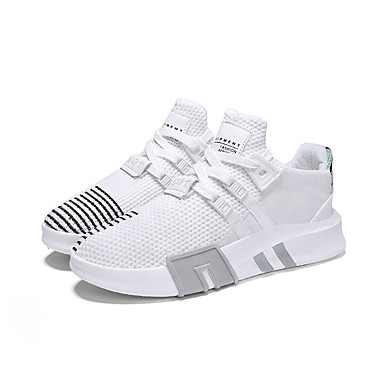 Men's Shoes Mesh Summer Comfort Sneakers White / Black / Gray Men's Shoes Mesh Summer Comfort Sneakers White / Black / Gray