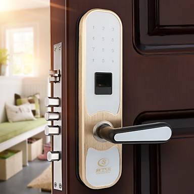 Factory Oem Stainless Steel Intelligent Lock Smart Home Security Factory Oem Stainless Steel Intelligent Lock Smart Home Security System Low Battery Reminder Anti Ping
