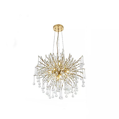 Qihengzhaoming 10 Light Sputnik Chandelier Ambient Brass Metal Qihengzhaoming 10 Light Sputnik Chandelier Ambient Brass Metal 110 120v 220