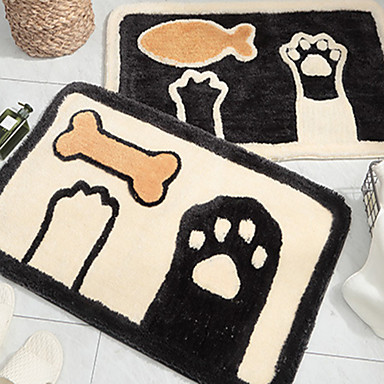 1pc Cartoon Modern Bath Mats Bath Rugs Other Leather Type