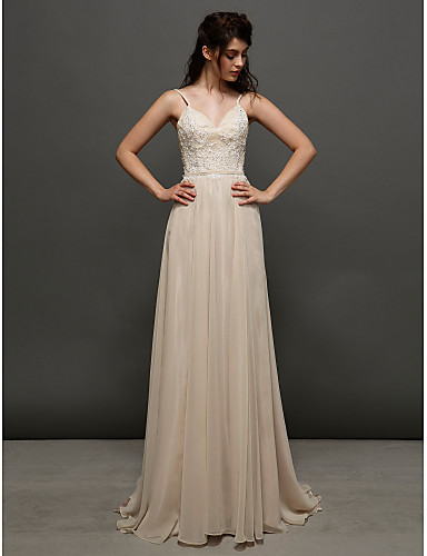 Lanting Bride® A-line Petite / Plus Sizes Wedding Dress Wedding Dresses ...